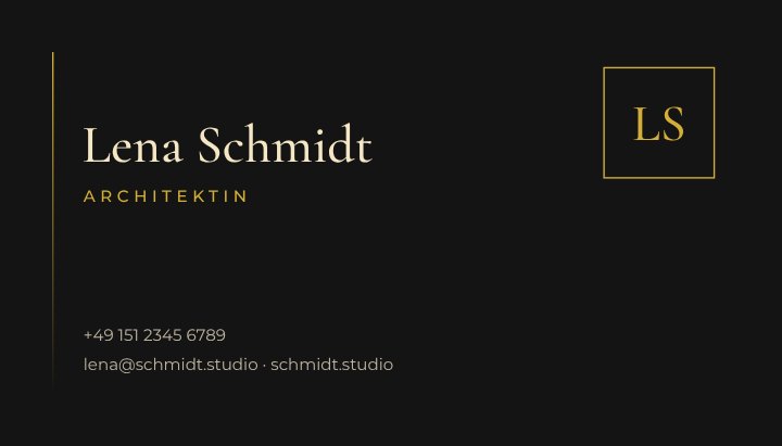 Business card