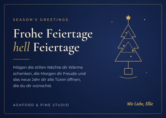 Christmas card