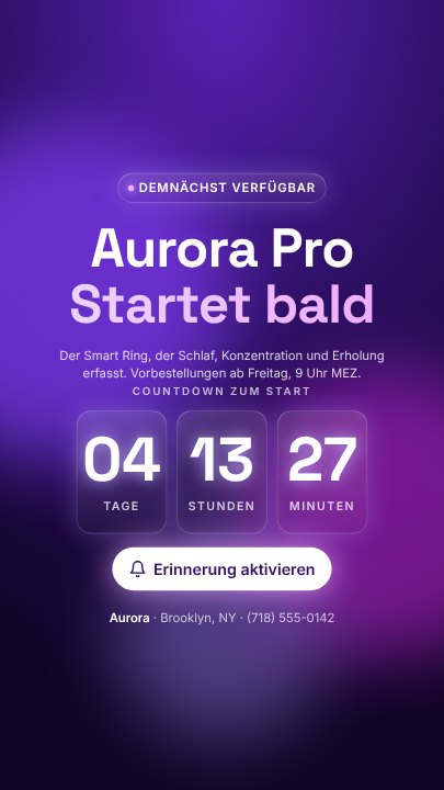 Launch countdown