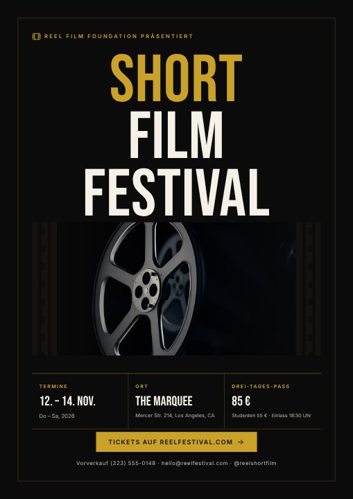 Film festival poster