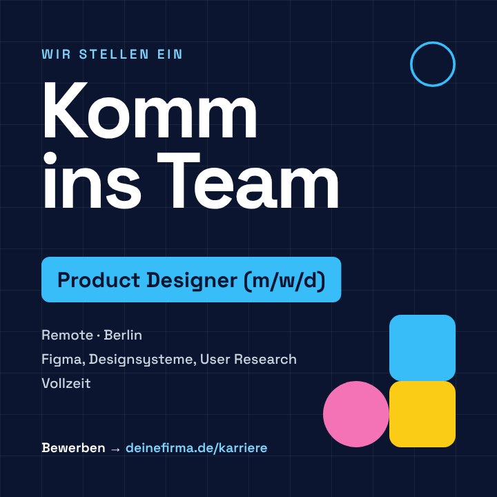 We're hiring