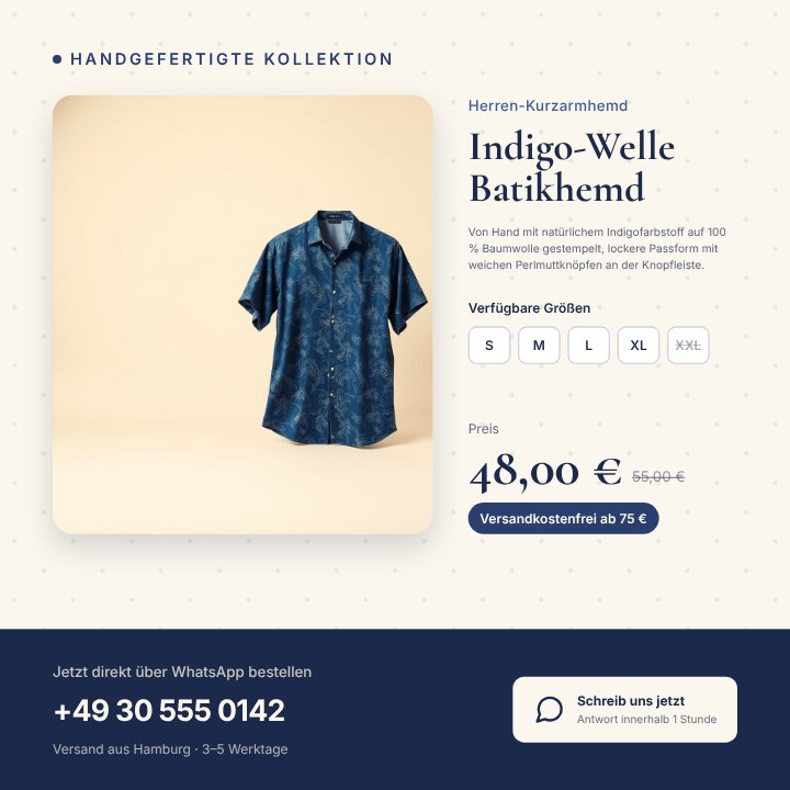 WhatsApp catalog item