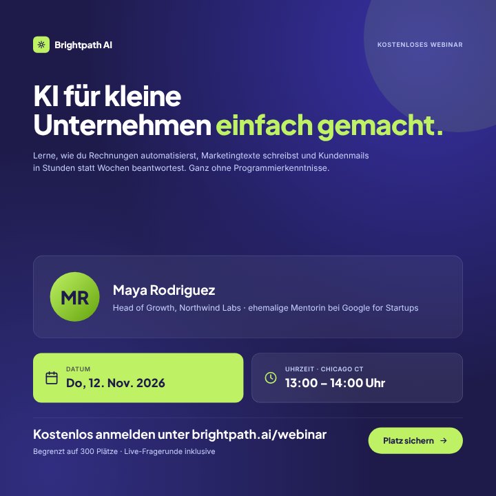 AI webinar invite