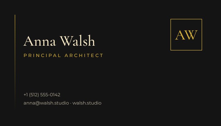 Business card