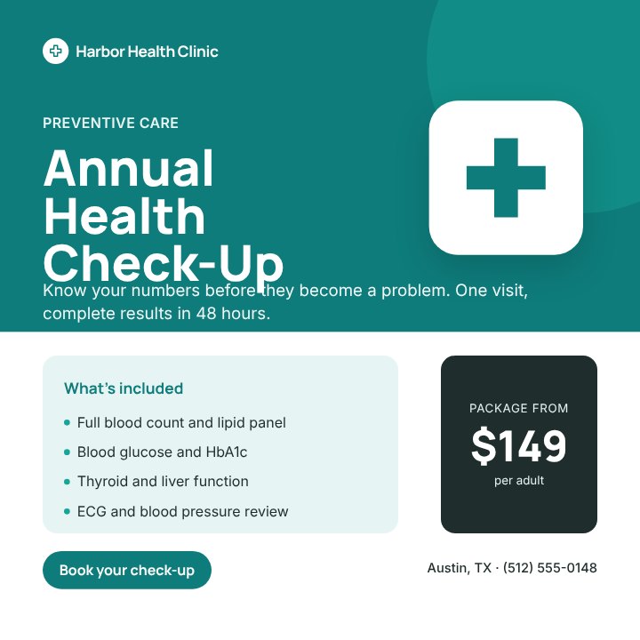 Health check-up package
