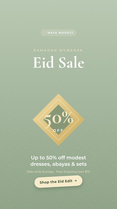Eid sale story