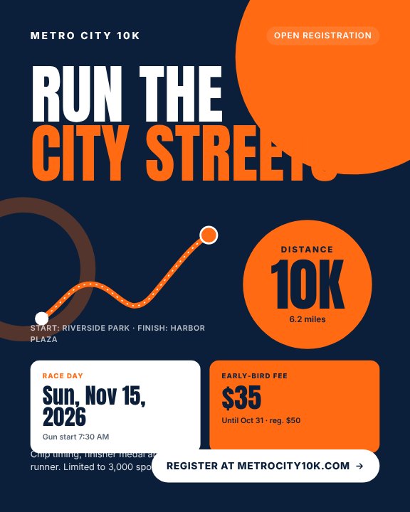 City run registration