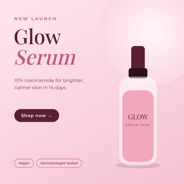 Skincare launch