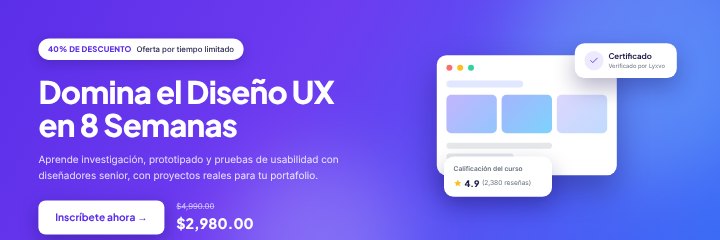 Online course banner