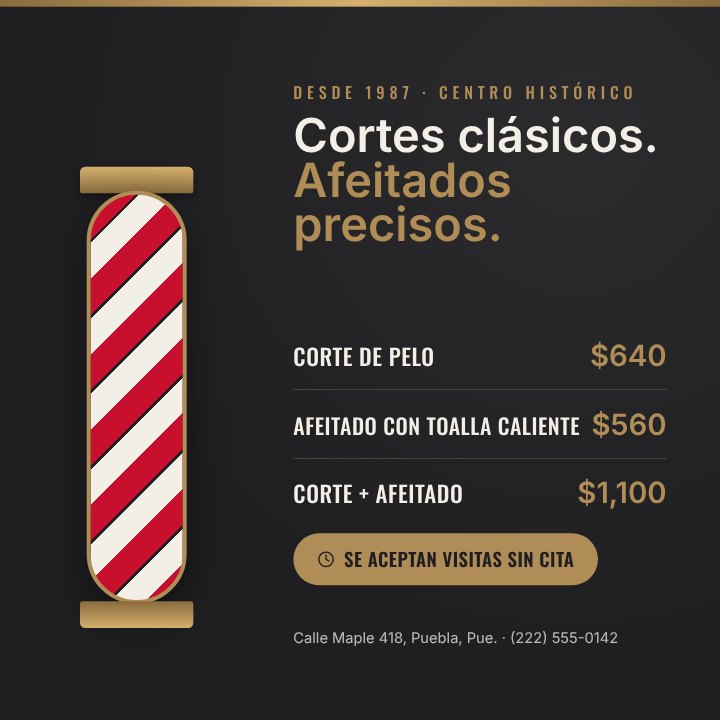 Barbershop promo