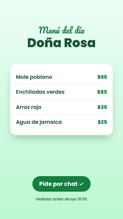 WhatsApp menu status