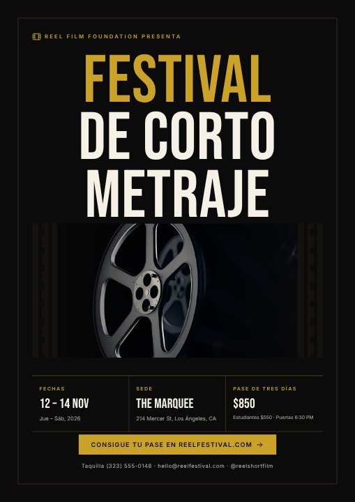 Film festival poster