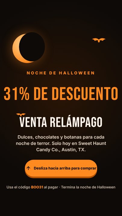 Halloween sale story