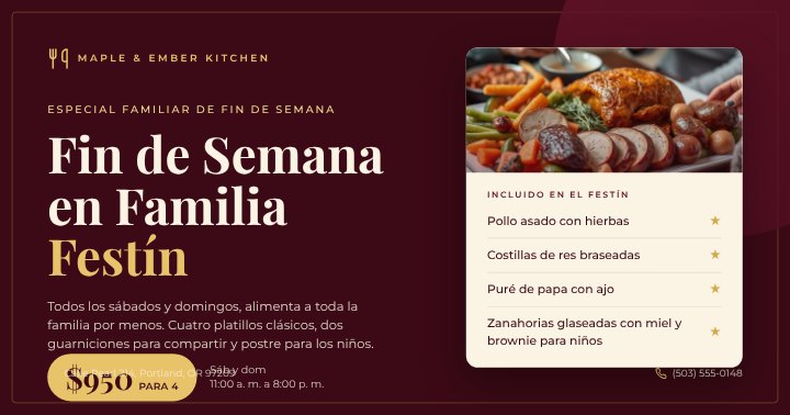 Restaurant special