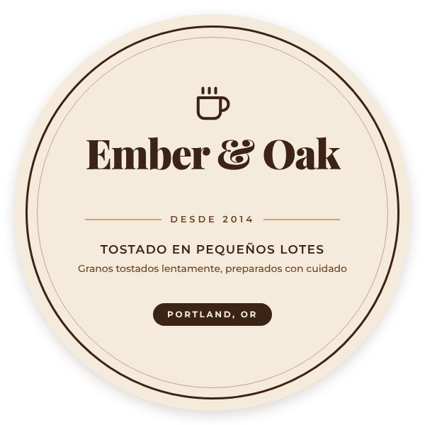 Brand sticker