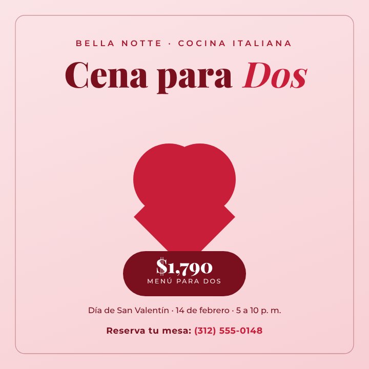 Valentine's promo