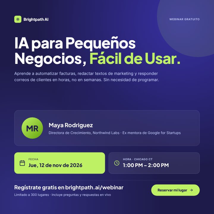 AI webinar invite