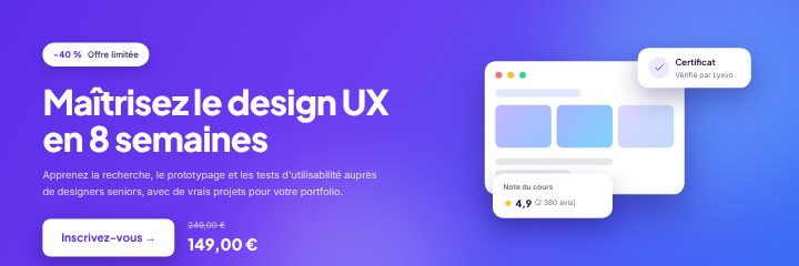 Online course banner