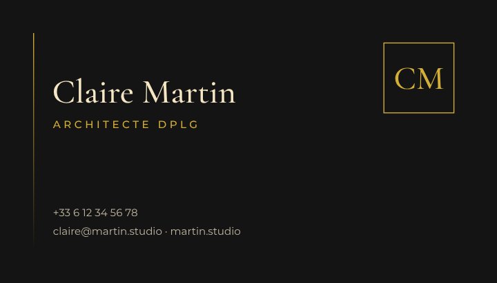 Business card