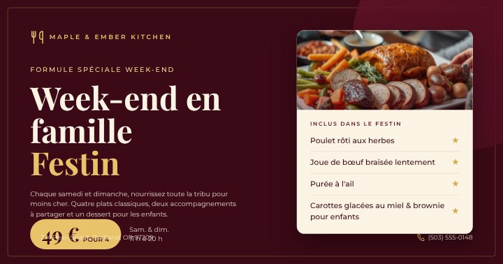 Restaurant special