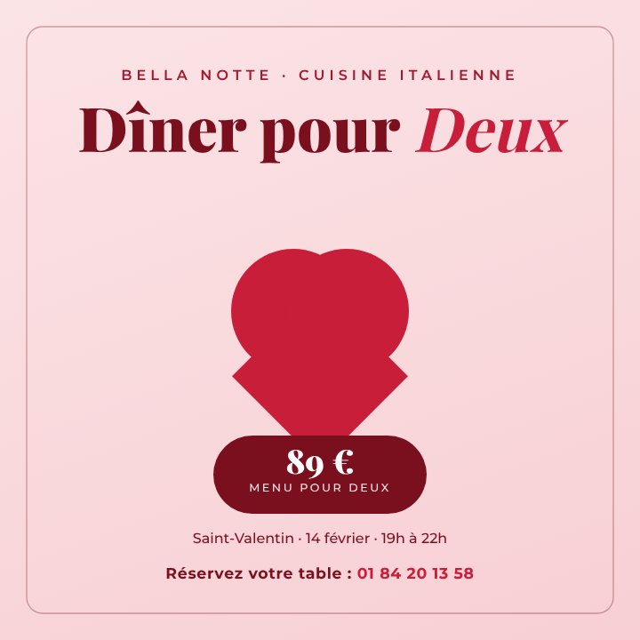 Valentine's promo