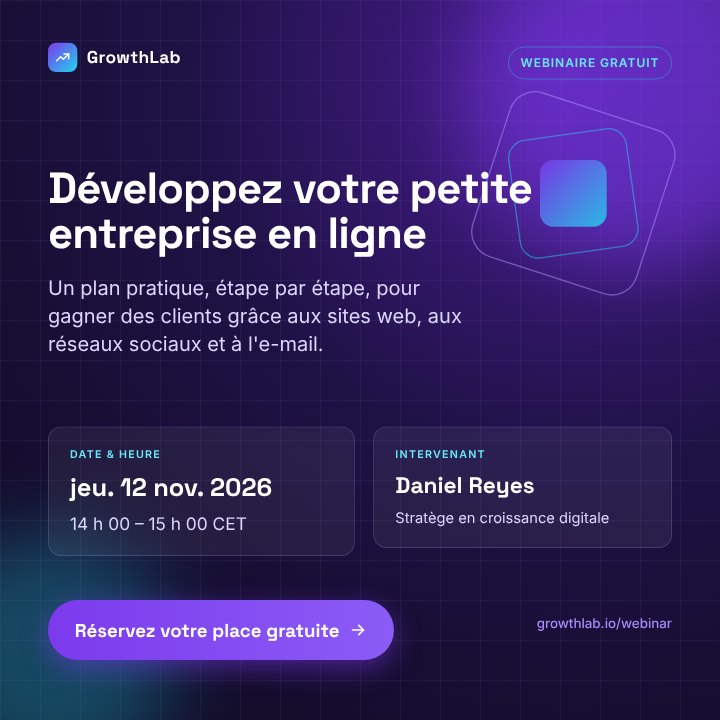 Webinar invite