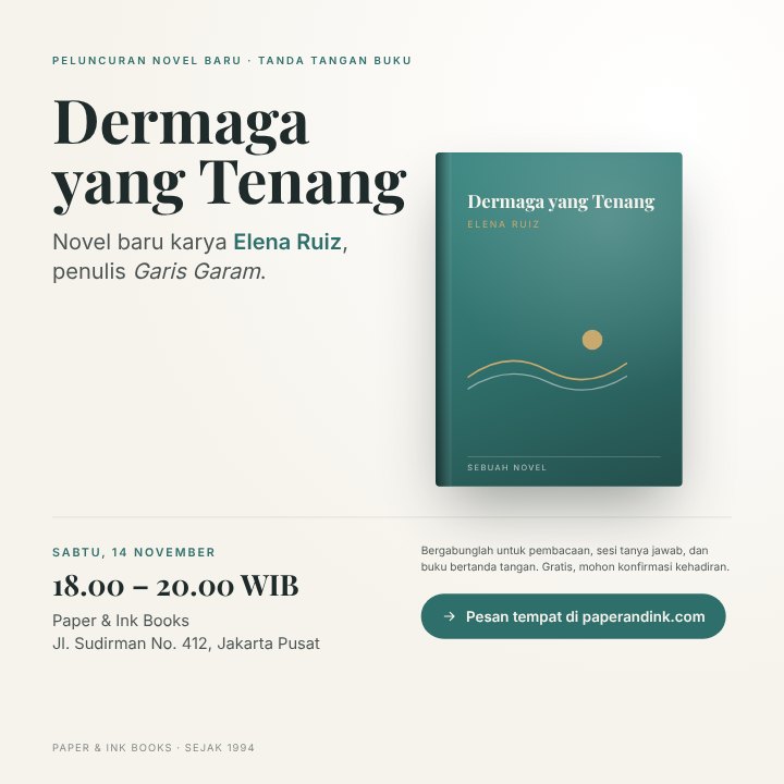 Post peluncuran buku