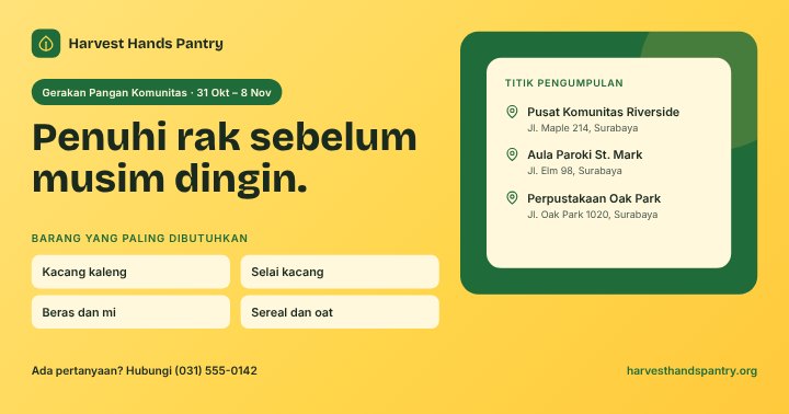 Donasi makanan