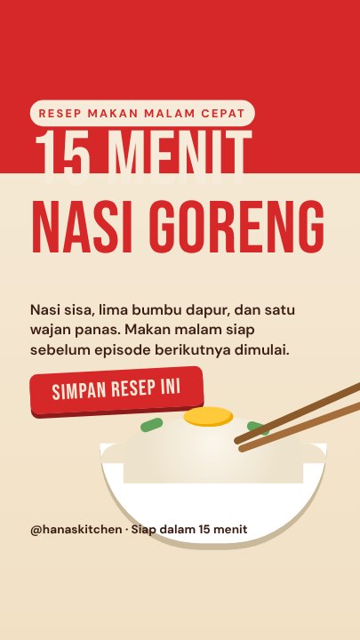 Cover video masak