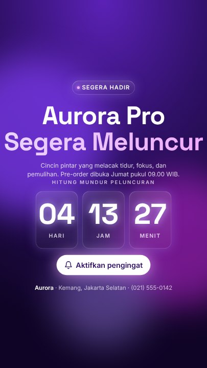 Hitung mundur peluncuran