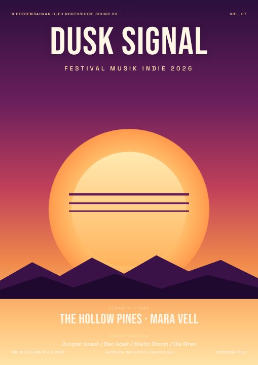 Poster festival musik
