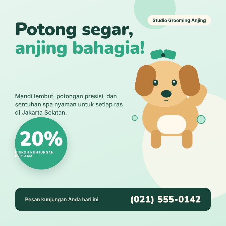 Promo grooming hewan