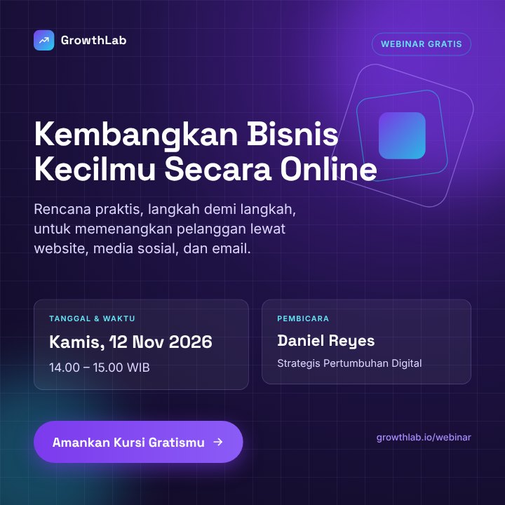 Undangan webinar