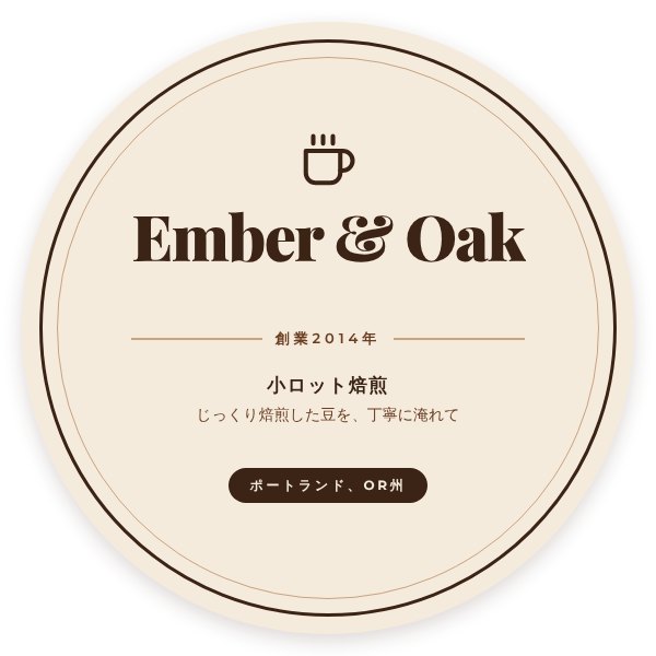Brand sticker
