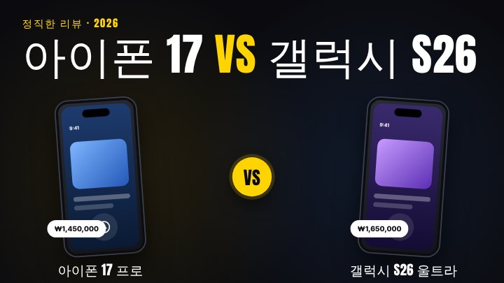 Tech comparison thumbnail