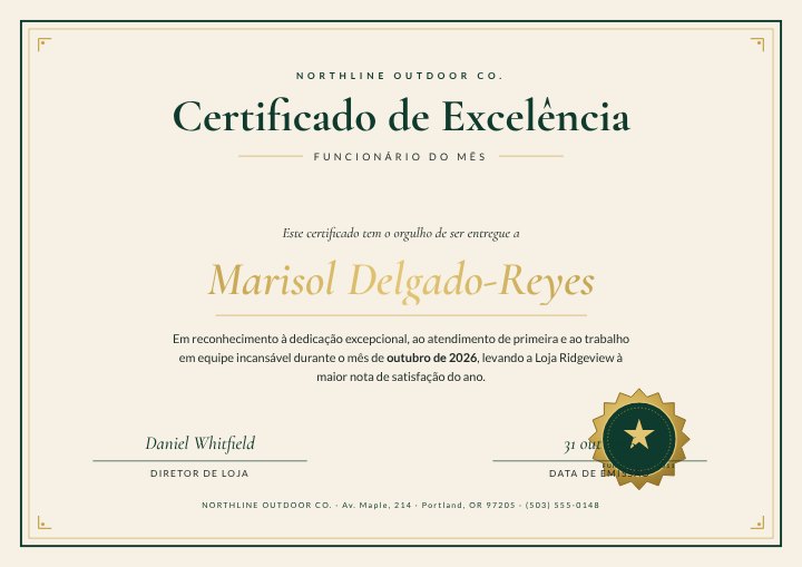 Employee award