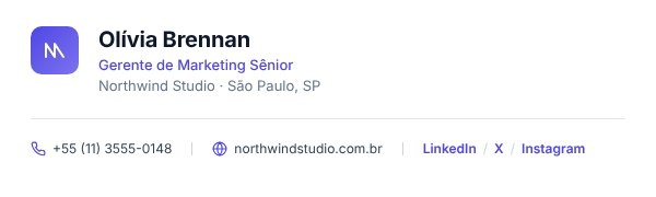 Email signature