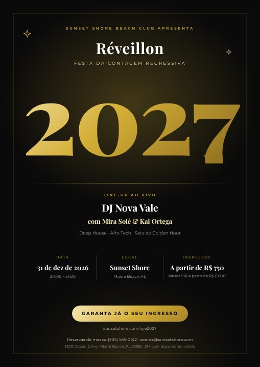 New Year's Eve poster