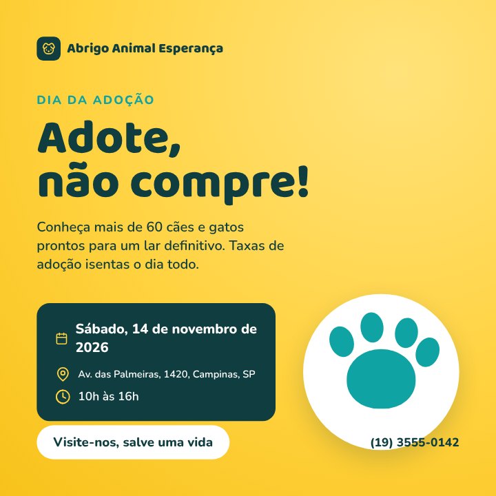 Pet adoption day