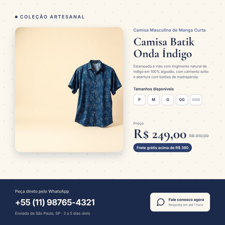 WhatsApp catalog item