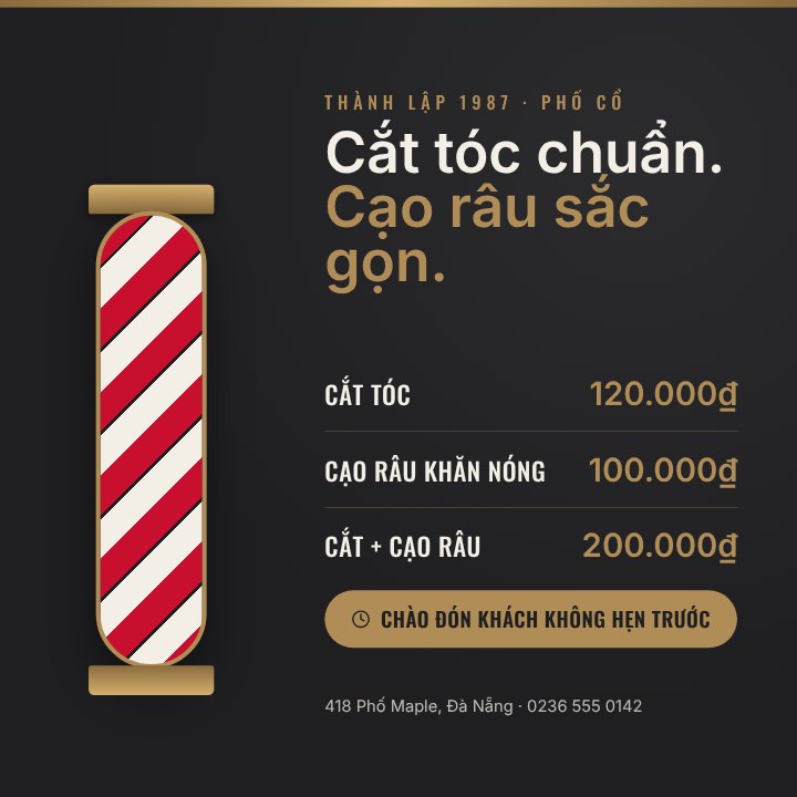 Barbershop promo