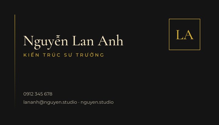 Business card