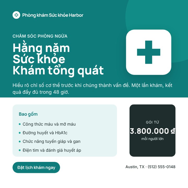 Health check-up package