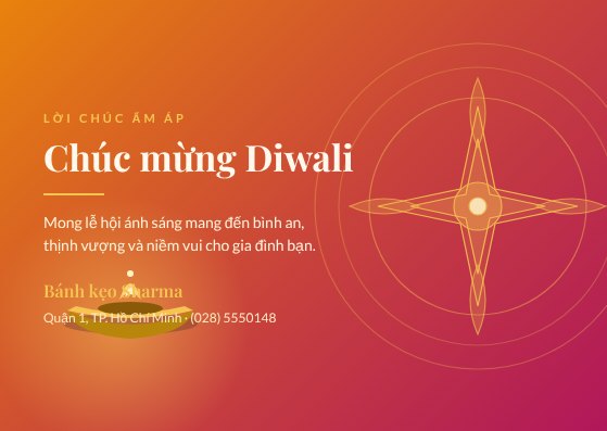 Diwali greeting card