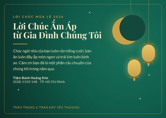 Festive greeting card
