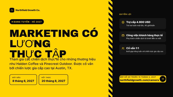 Internship open