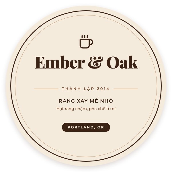 Brand sticker