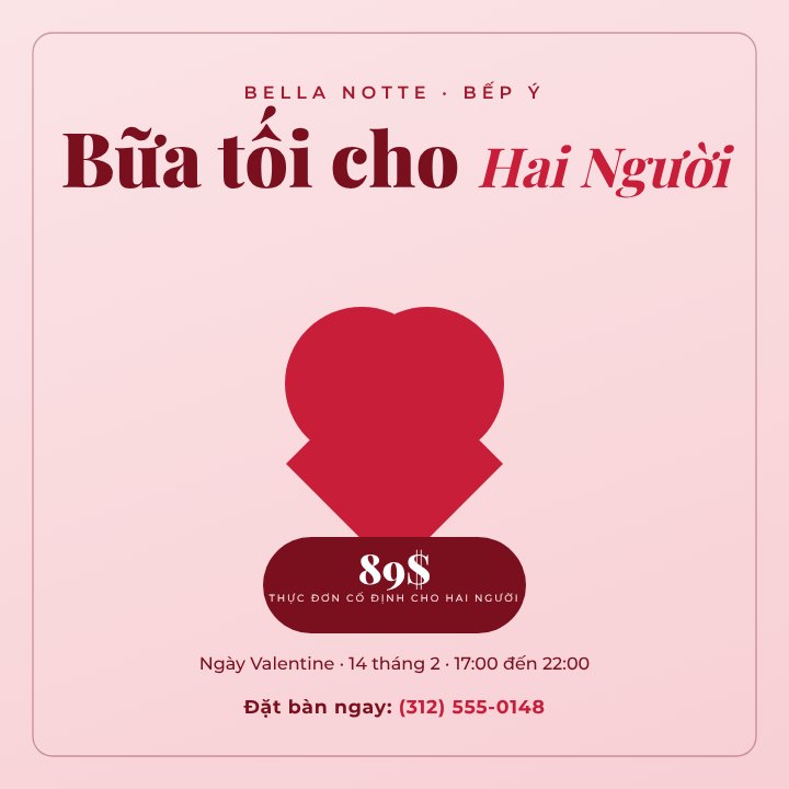 Valentine's promo