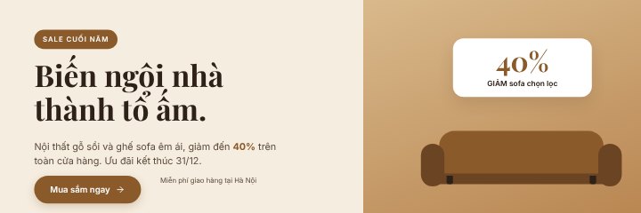 Website sale banner