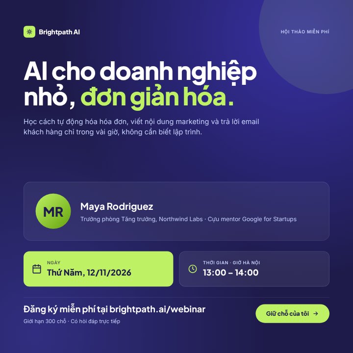 AI webinar invite